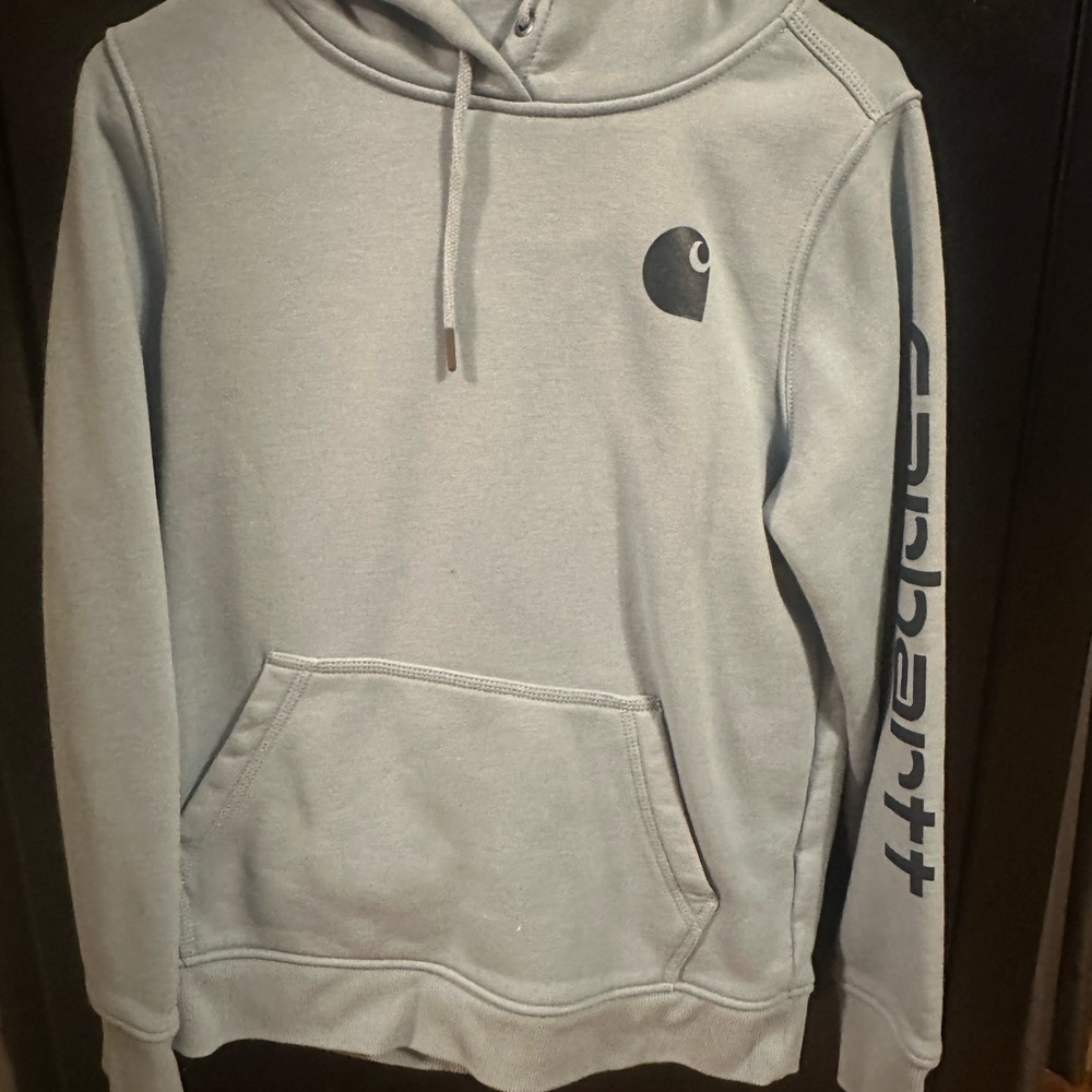 Carhartt Men's Light Gray Hoodie